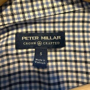 Peter Millar Mens Button Down Small